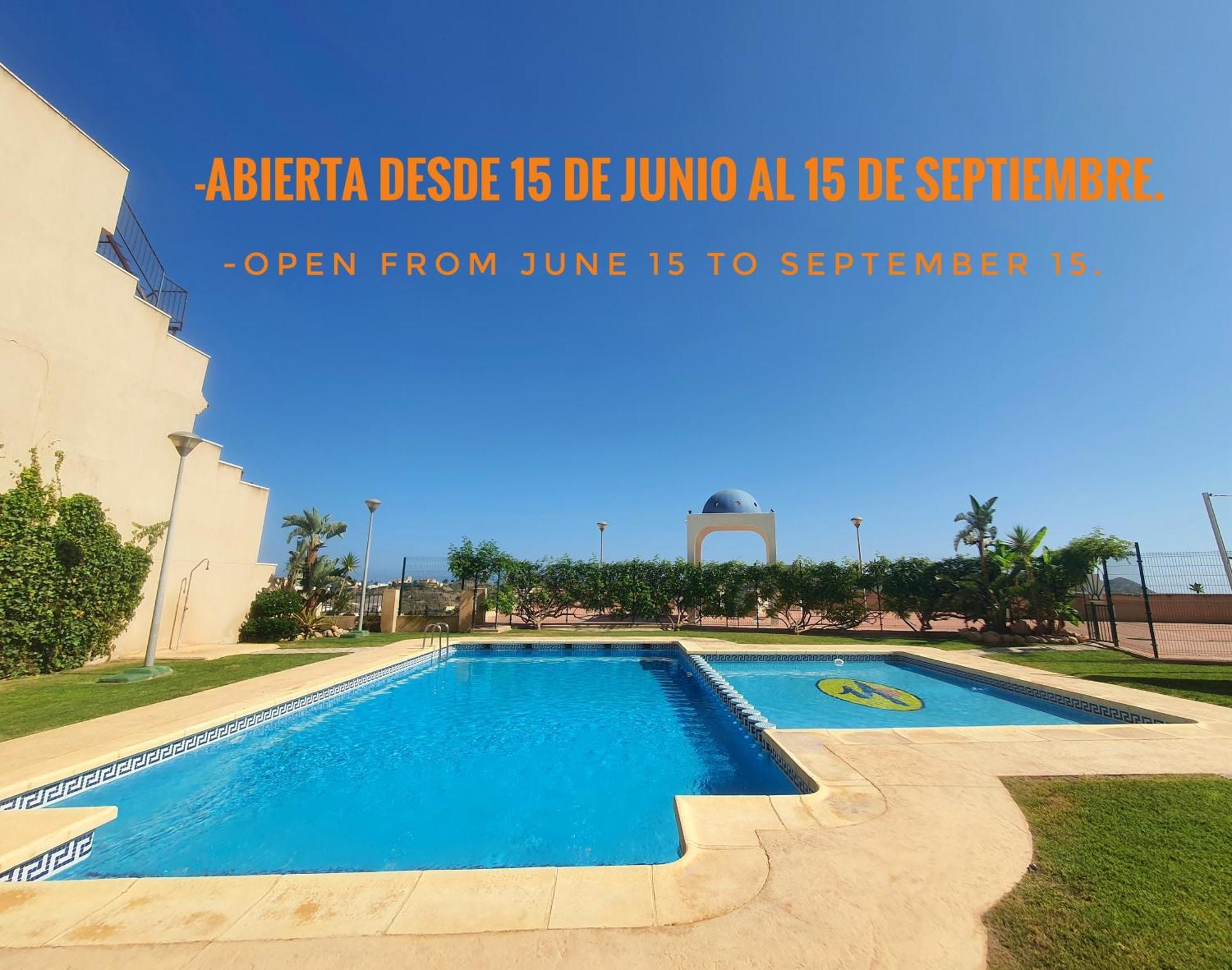 2 PISCINAS más AIRE ACONDICIONADO más PARKING Águilas Exterior foto